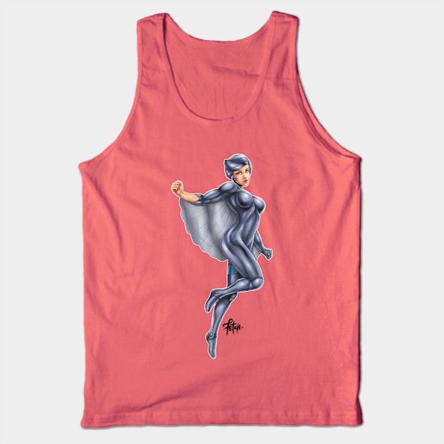 with a heart made of steel Tank Top by Fetch